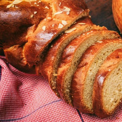 Brioche-like Sweet Bread (aka "Tsoureki")