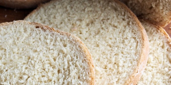 Round-shaped bread loaf