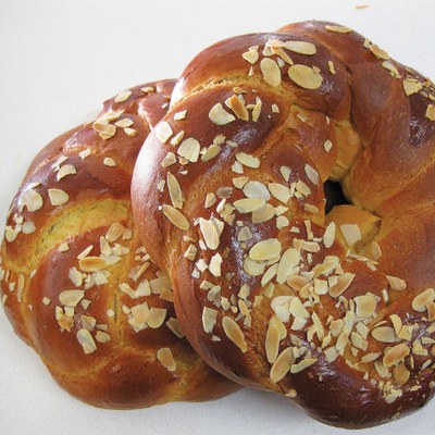 Brioche-like Sweet Bread (aka "Tsoureki")