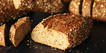 Bread with strong wheat flour