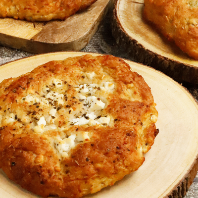 Olive bread and Cheese bread