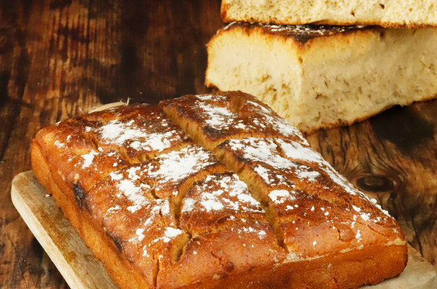 Strong traditional bread — English