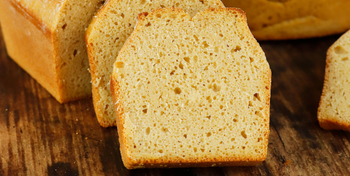 Bread in a loaf pan
