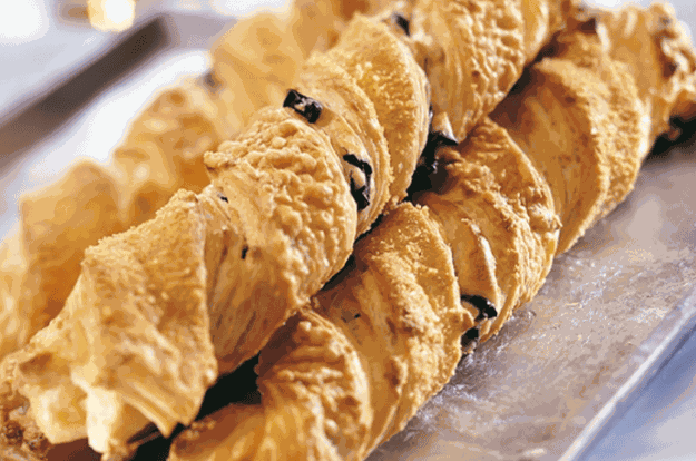 Puff Pastry Corn Twists — English