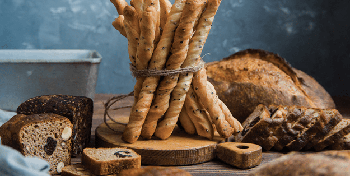 Multigrain Grissini with Wine