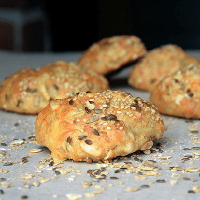 Multigrain Stuffed Buns