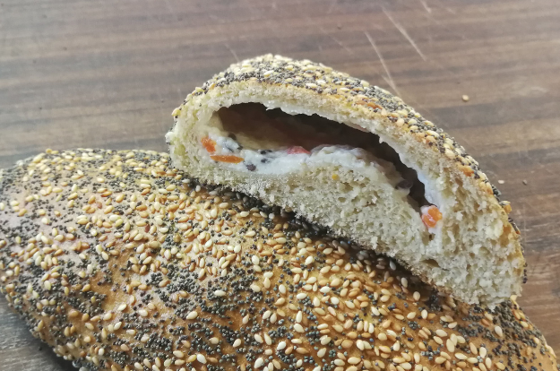 Stuffed Bread rolls — English