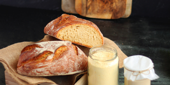 Slow fermentation ambient raised bread
