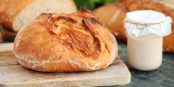 Slow fermentation cool raised bread