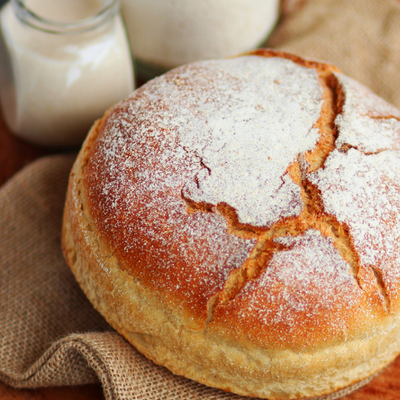 Bread with oat flour