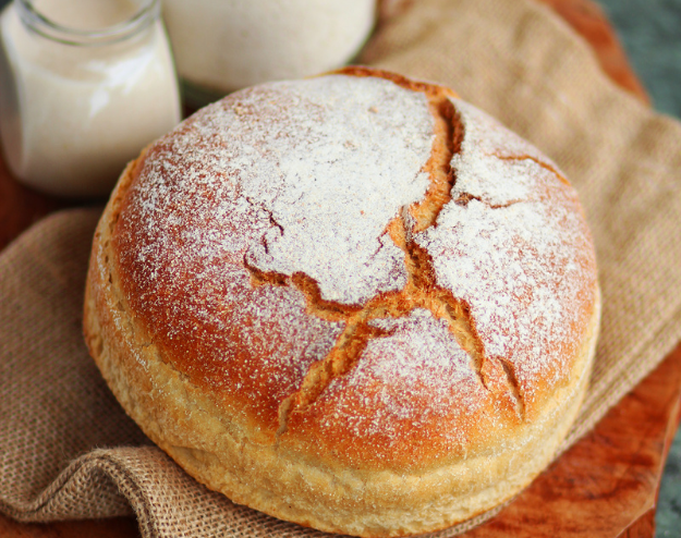 Bread with oat flour — English