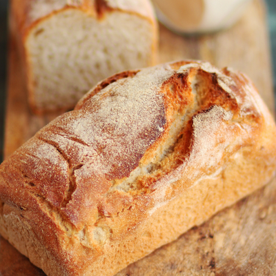 Yellow rustique bread