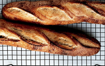 Sourdough baguette