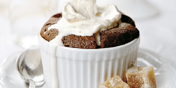 Chilled Chocolate Soufflé (more dense texture)
