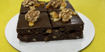 Choco orange brownies
