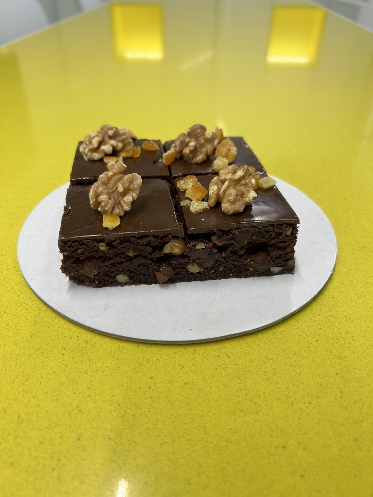 Choco orange brownies — English