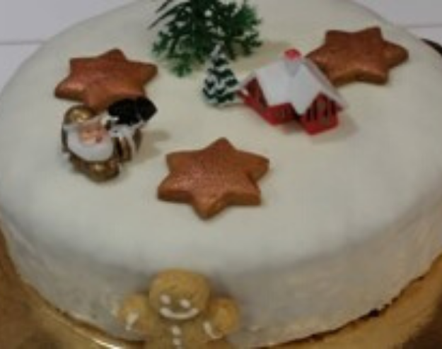 Christmas Carrot Cake — English