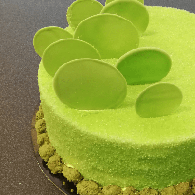 Matcha Tea Layered Cake