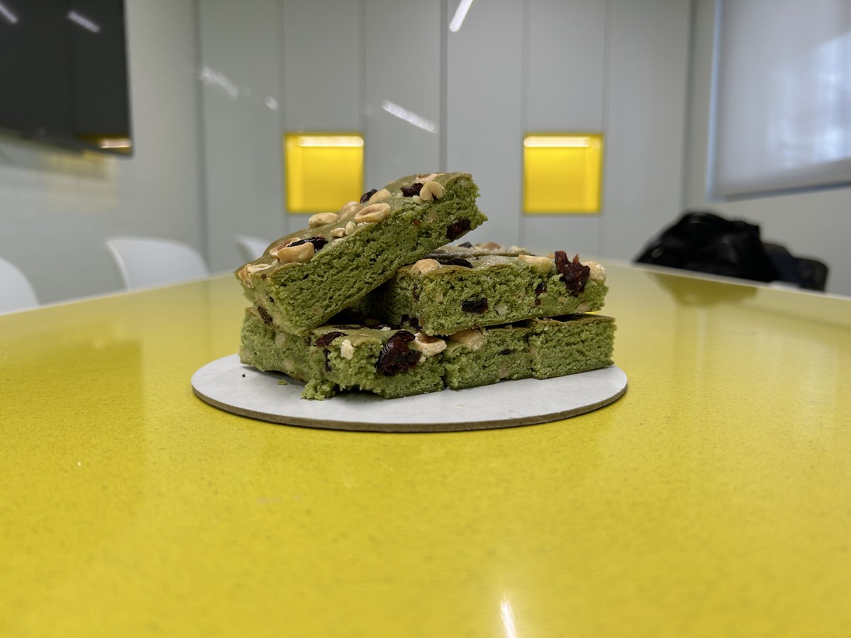 Green Matcha bars — English