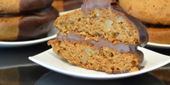 Petit gateau walnut