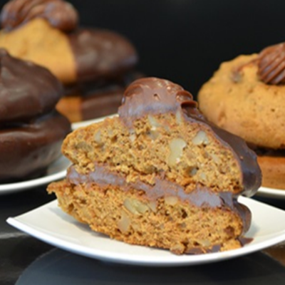 Petit gateau walnut