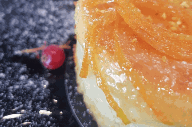 Orange Cream Cheese Dessert — English