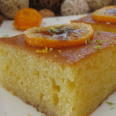 Orange Traybake