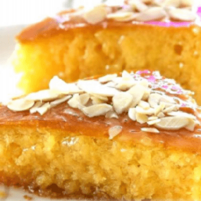 Semolina Yogurt Traybake
