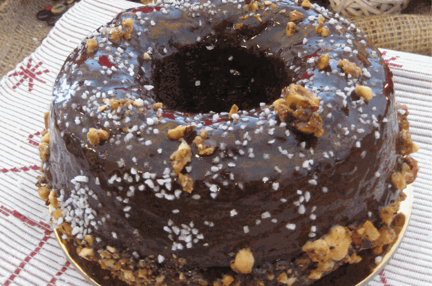 Chocolate Coconut Cake — English