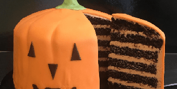 Halloween Layered Cake