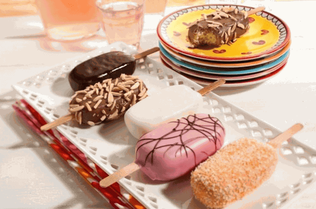 Cake on a stick — English
