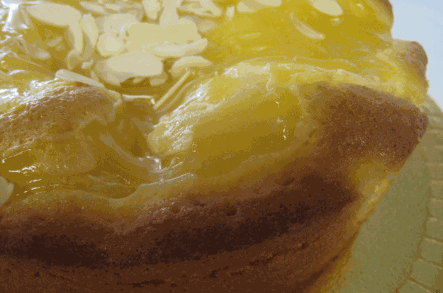 Lemon jelly & Almond Cake — English