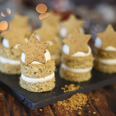 Speculoos Cookie layered