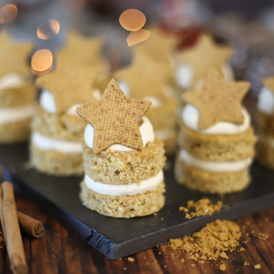 Speculoos Cookie layered