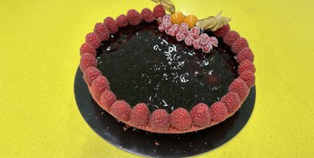 Red Forest Fruit tart