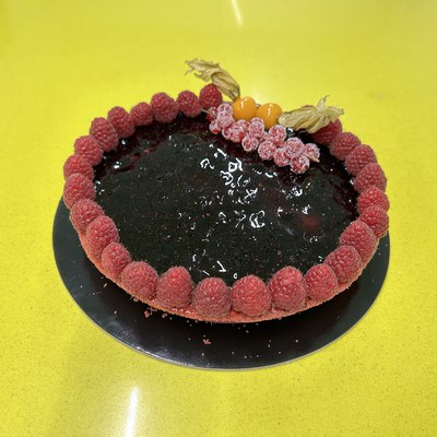 Red Forest Fruit tart
