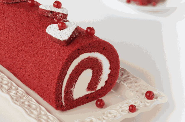 Red Velvet Log — English