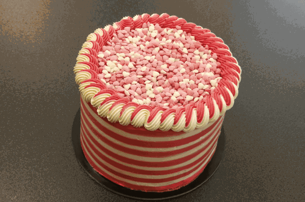 Red Velvet Layered Cake — English