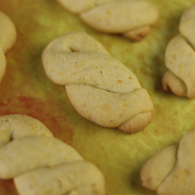 Orange biscuits
