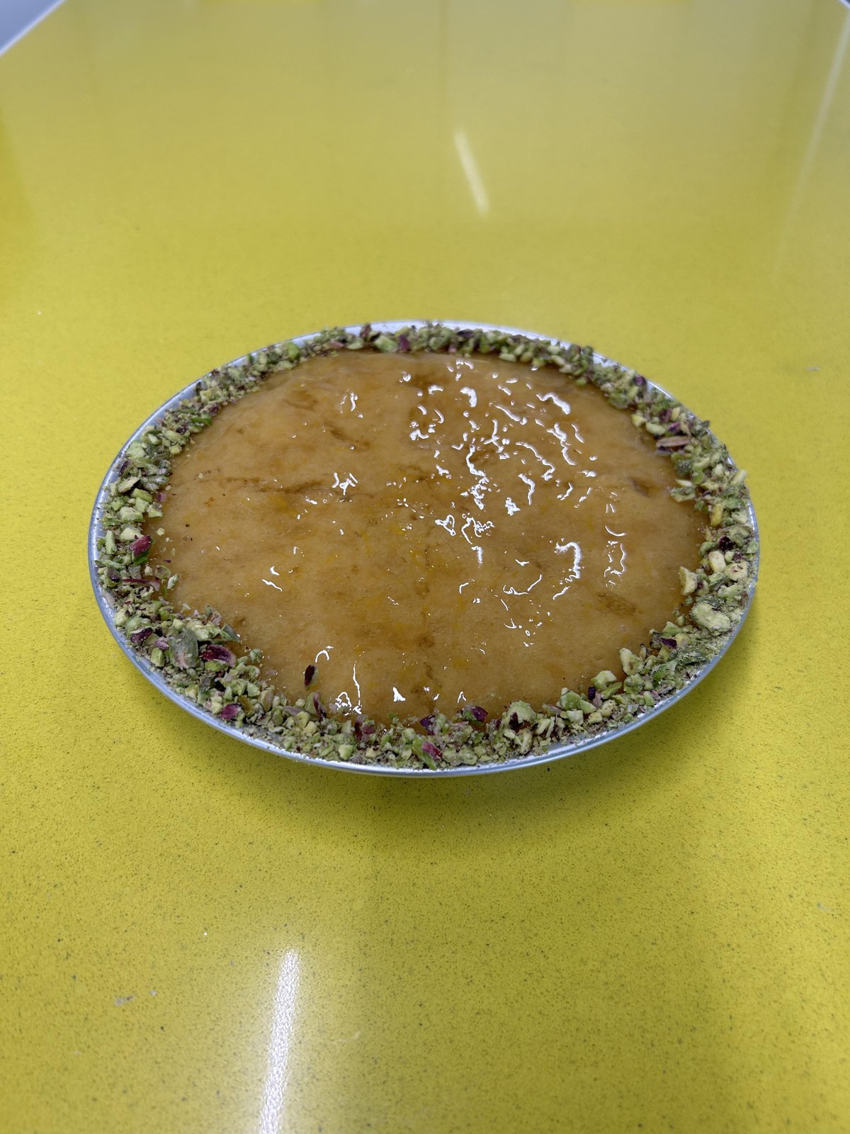 Lemon pie with filo — English