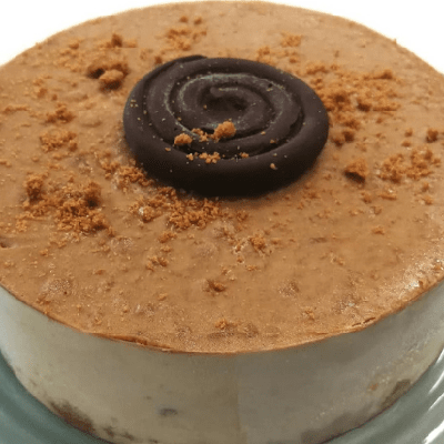 Speculoos Cookie Ice Cream Tart