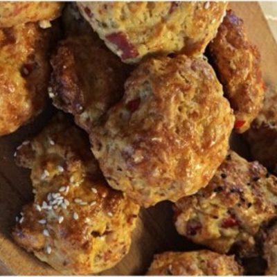Shortcrust savory bites
