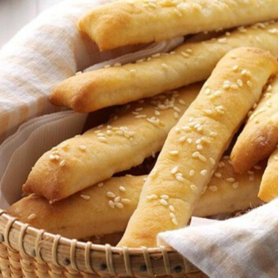Savory biscuit breadsticks