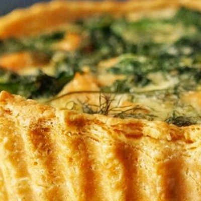 Zucchini & Cheese Tart