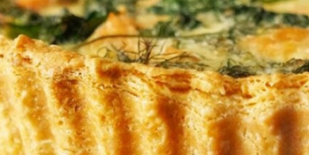 Zucchini & Cheese Tart