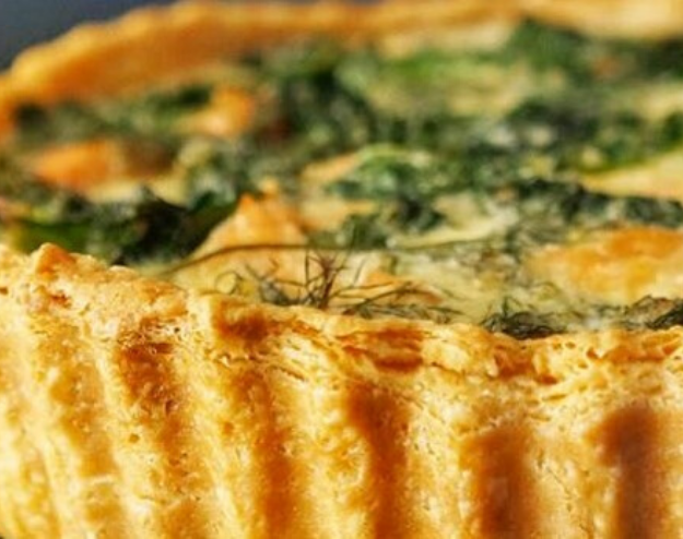 Zucchini & Cheese Tart — English
