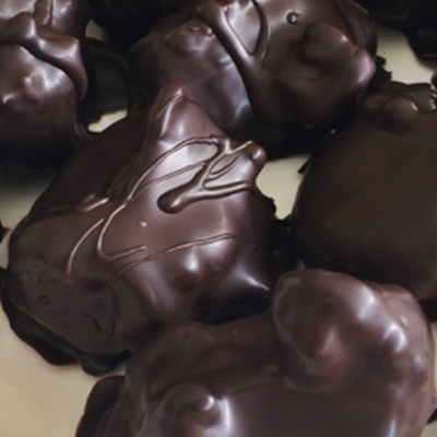 Chocolate rocks
