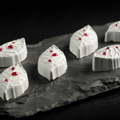 Cherry Marzipan Pralines