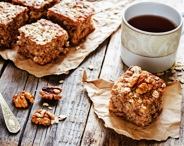 Walnut pie — English