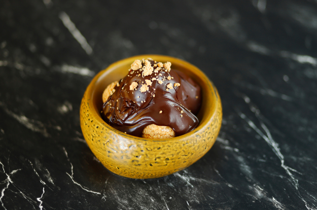 Profiterole — English